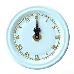 時計 壁掛け クラシック 装飾 0時
