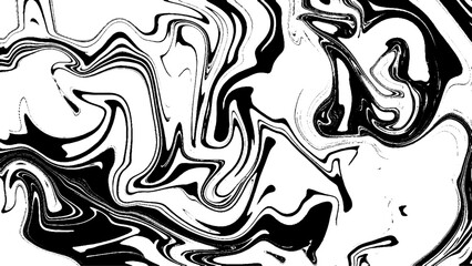 Marble ink texture acrylic painted waves texture background. Abstract design black marble walls pattern background. Vector illustration.