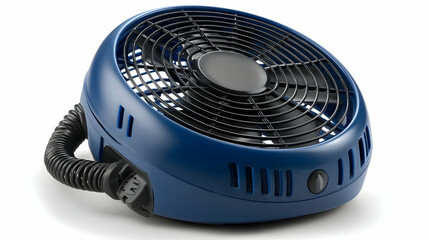 Portable Fan in Isolated on White
