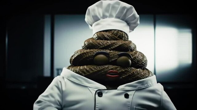 Gourmet Poop Chef A culinary abomination