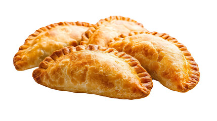 Empanadas (Latin America) isolated in White background ,Transparent Background ,Food image