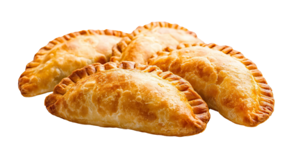 Empanadas (Latin America) isolated in White background ,Transparent Background ,Food image