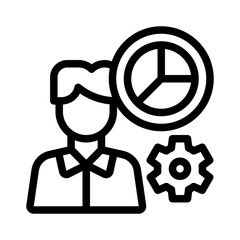 consulting line icon