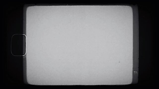 8mm Film Frame Overlay, Retro Film Video Effect.