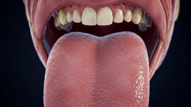 Detailed exploration of human tongue anatomy and its functions in the oral cavity