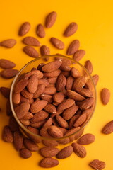 roasted almonds. Almonds are part of the Prunoidae subfamily of the Rosaceae family. Prunus dulcis