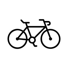Bicycle Transportation Symbol Icon Design