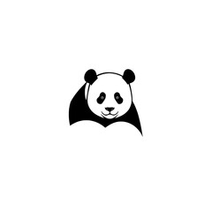 Naklejka premium panda bear vector illustration