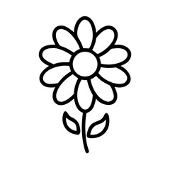 Daisy Flower Bloom Icon Design