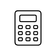 Digital Calculator Button Icon Design