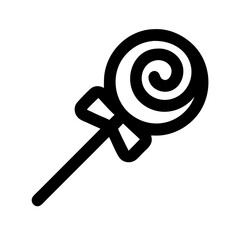 Festival Lollipop Candy Icon Design
