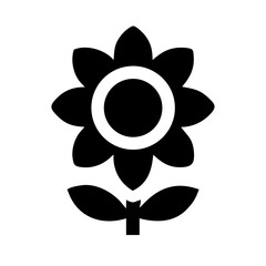 Festival Sunflower Icon Design