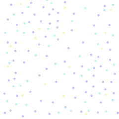 カラフルでポップなかわいい水玉背景