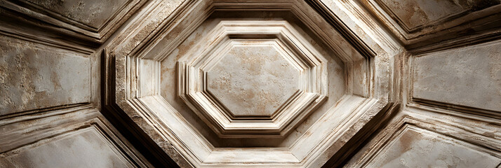 Fototapeta premium Symmetrical Balance: An Exploration of Octagonal Geometric Harmony