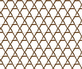 Naklejka premium vector seamless pattern with hexagon 