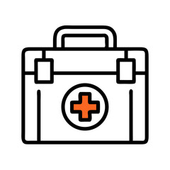 Medical Kit First Aid Icon Design