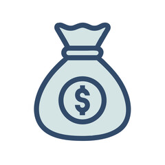 Money Bag Finance Symbol Icon Design