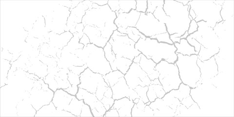 Cracked dry wall texture background. Abstract cracked wall in summer.vector