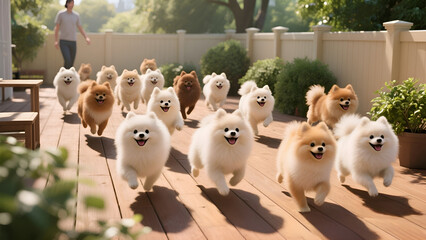 Bunch of Fluffy Puppies 002