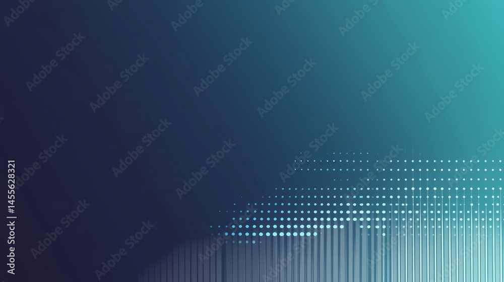 Aufkleber Abstract Digital Background With Gradient Tones and Dotted Patterns Creating Depth and Visual Interest