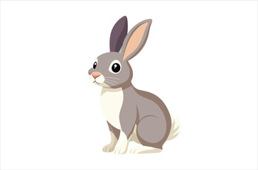 rabbit vector, icon vector illustration, rabbit silhouette of a rabbit isolated on a white background, eps, png, svg,  vector