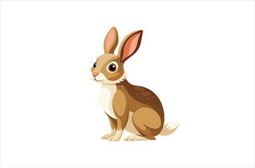 rabbit vector, icon vector illustration, rabbit silhouette of a rabbit isolated on a white background, eps, png, svg,  vector