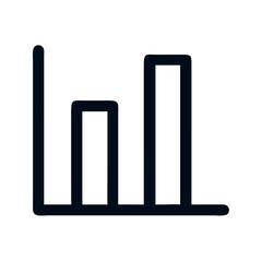 Simple Bar Chart Data Icon Design