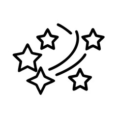 Soft Curved Starburst Shape Icon Design