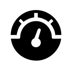 Vehicle Speedometer Dashboard Gauge Icon Design