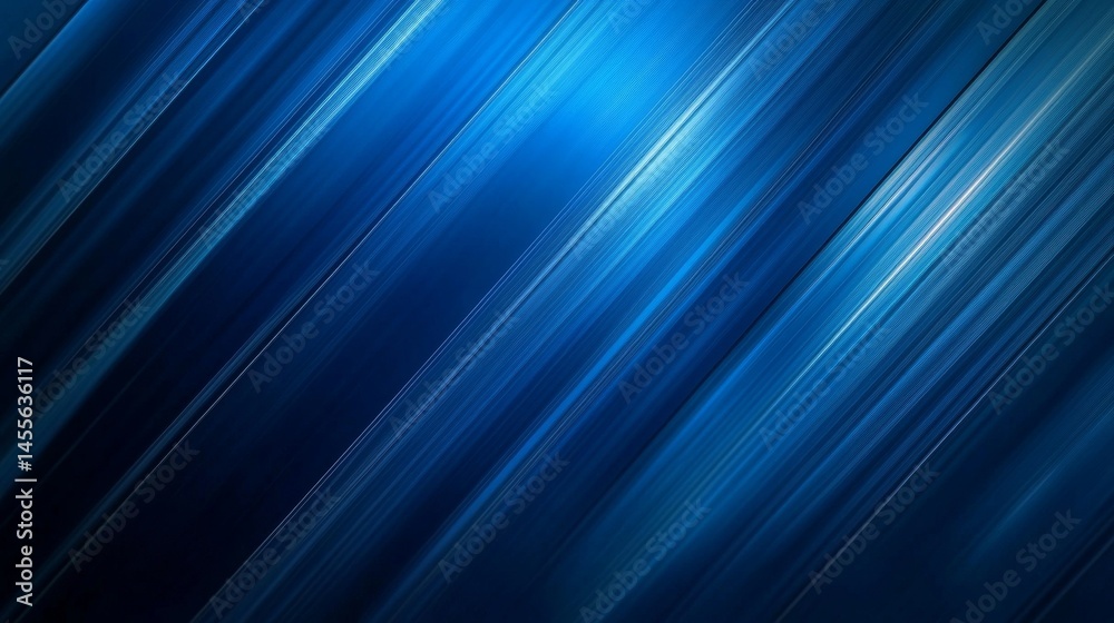 Aufkleber dynamic blue abstract background with smooth flowing lines and gradients creating a sense of motion 
