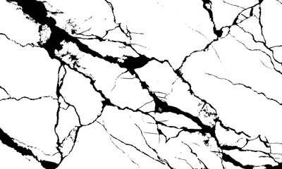 Obraz premium Cracked Floor Effect
