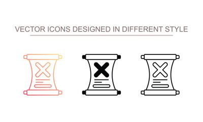 Chi icon design with white background stock illustration