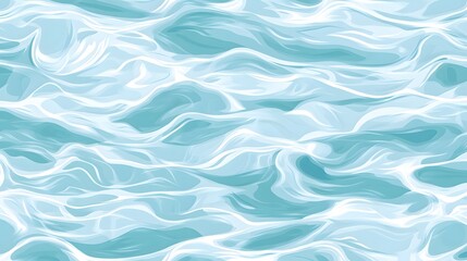 Fototapeta premium Abstract Artwork Depicting Flowing Water With Light Reflections Patterns