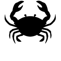 Black crab Silhouette 