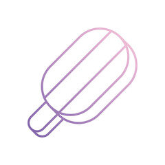 Popsicle  icon vector stock illustration