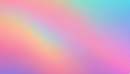 Obraz premium Abstract pastel holographic blurred grainy gradient banner background texture. 3