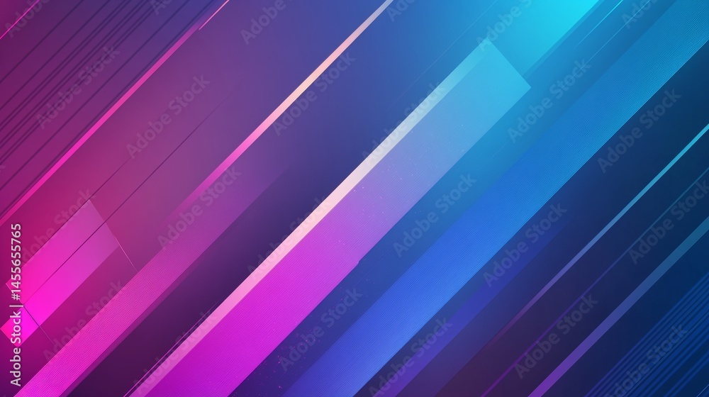 Poster colorful abstract background with diagonal lines creating a dynamic visual effect in shades of blue 