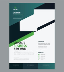 Corporate card template with special design	