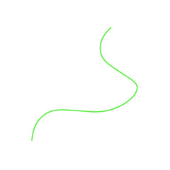 Green Thread Vector Illustration 