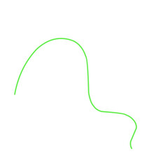 Green Thread Vector Illustration 