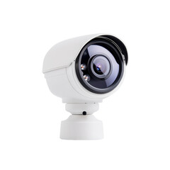 Sleek white camera designed for covert use displayed on bright white background showcasing hidden surveillance capabilities.