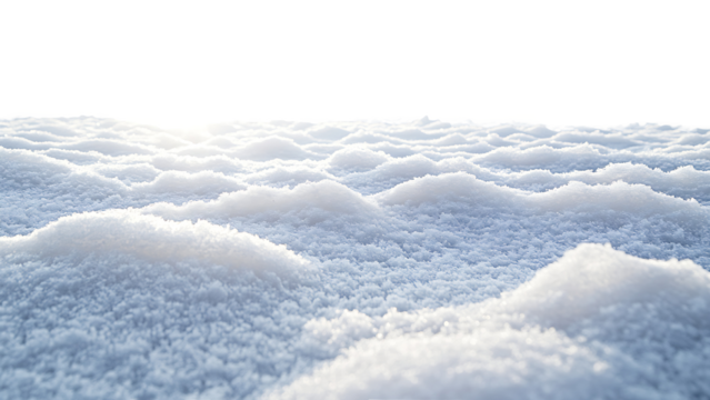a snowfields on transparent background PNG