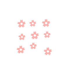 cherry blossom leaf pattern background