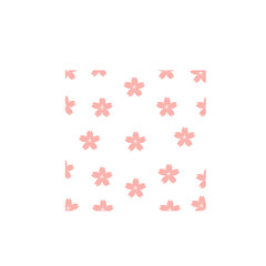 cherry blossom leaf pattern background
