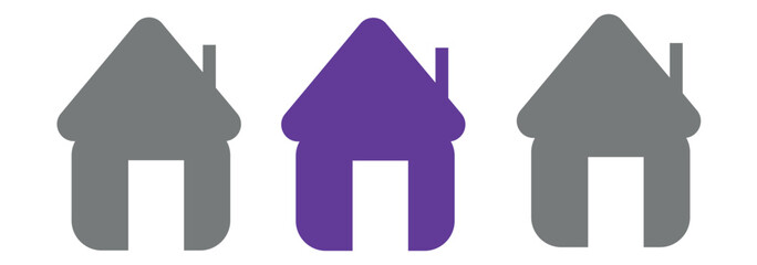 House icon, Shelter House Icon, illustration of a set of icons, vector ilustration