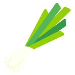 Spring Onion Flat vector