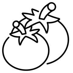 Tomato Line Icon