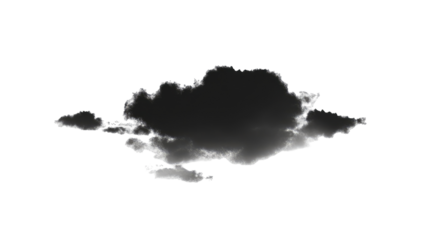 Dark, ominous cloud formation