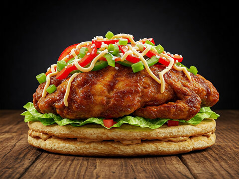 Pollo Chuco is a popular Honduran street food dish.