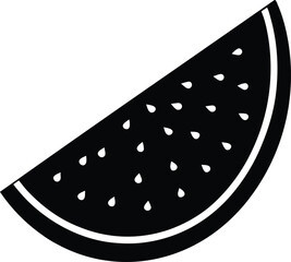 slice of watermelon on white background 